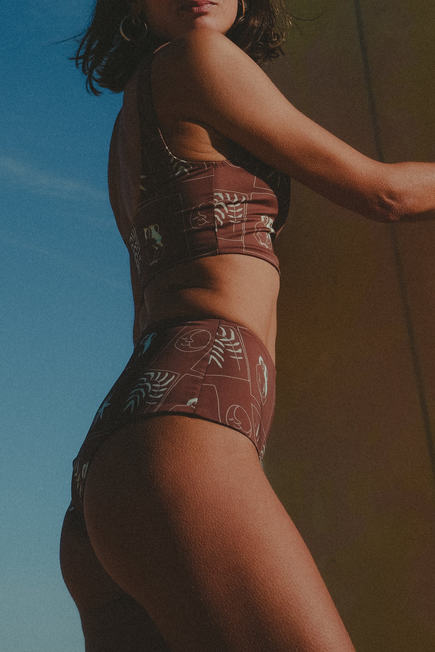 Pantalon Bisayas - Fougère chocolat